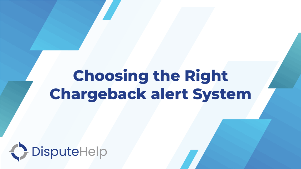 Chargeback Alerts