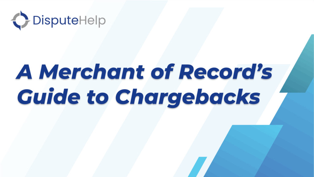 Merchant of Record Chargebacks